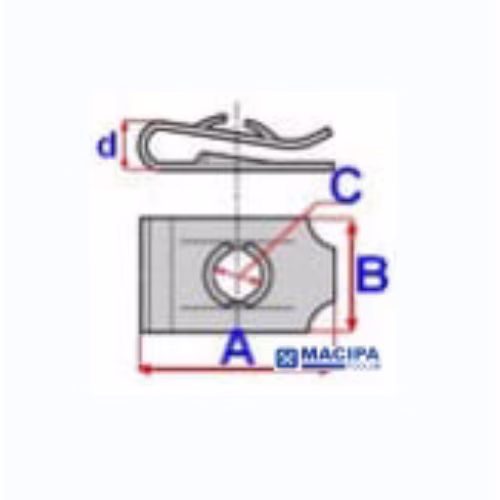 Diblu fixare capitonaj MAC0702ROM16100 Diblu fixare capitonaj MAC0702ROM16100