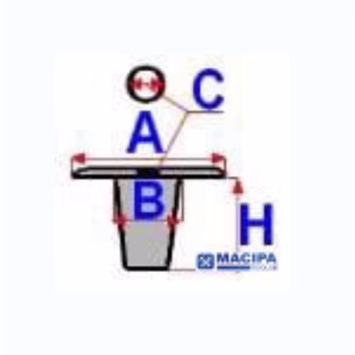 Diblu fixare capitonaj MAC0702ROM12628 Diblu fixare capitonaj MAC0702ROM12628