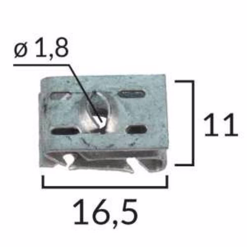 Diblu fixare capitonaj MAC0702ROMC60580