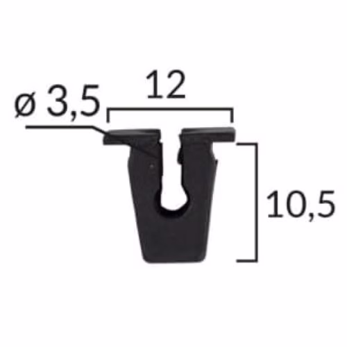 Diblu fixare capitonaj MAC0702ROM15505