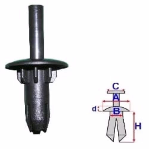 Acasă 16 Diblu fixare capitonaj MAC0702ROMC60310